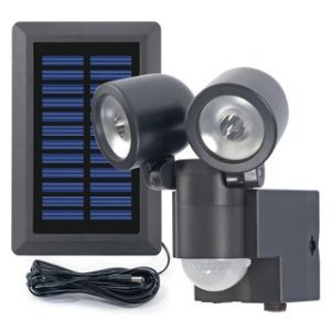 Solar LED Spot Duo LPL black